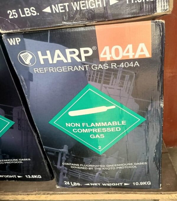 Harp 404A refrigerant gas