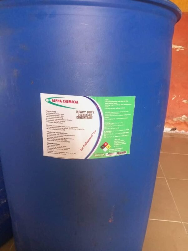 Alpha degraser 200Ltr Drum