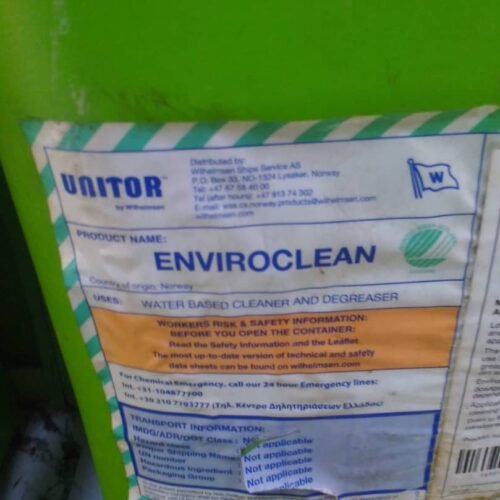 Unitor Enviroclean 25ltrs Unitor Enviroclean 25ltrs Gallon
